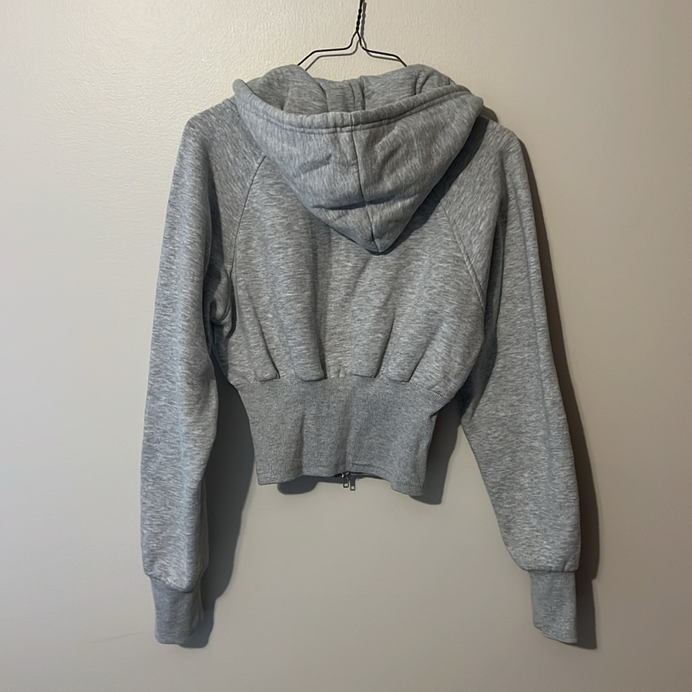Grey Zip Up Jacket - Picture 2 of 6